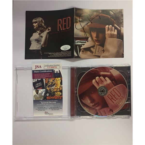 Autograph Signed  Taylor Swift CD JSA