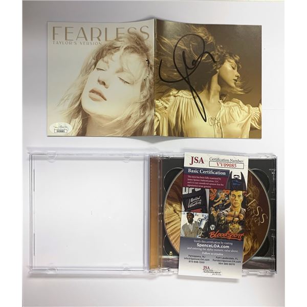 Autograph Signed  Taylor Swift CD JSA