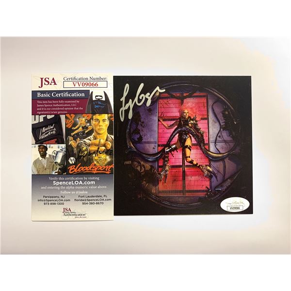 Autograph Signed  Lady Gaga Card JSA