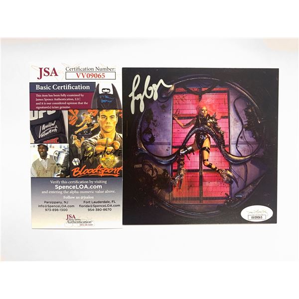 Autograph Signed  Lady Gaga Card JSA