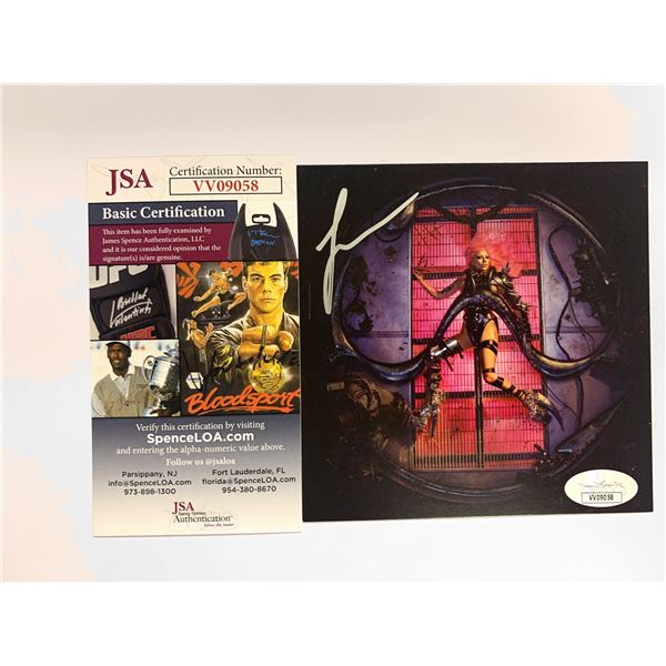 Autograph Signed  Lady Gaga Card JSA