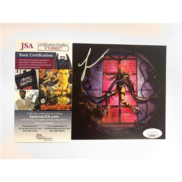 Autograph Signed  Lady Gaga Card JSA