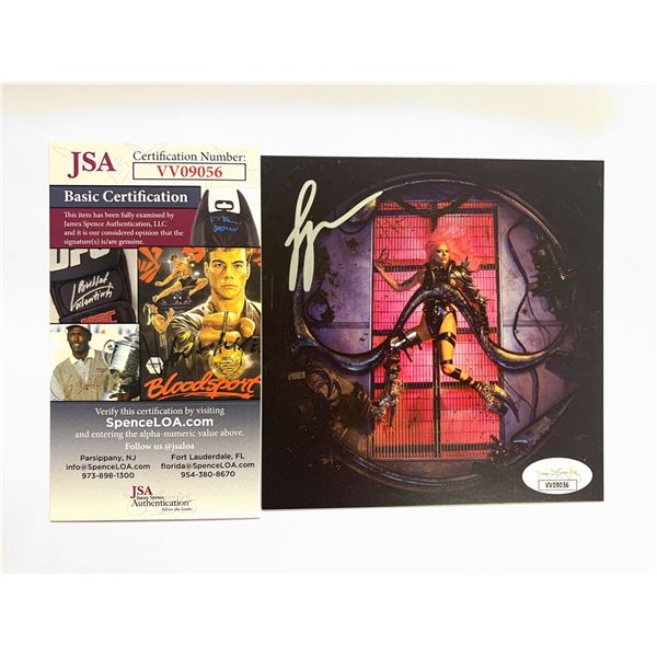 Autograph Signed  Lady Gaga Card JSA