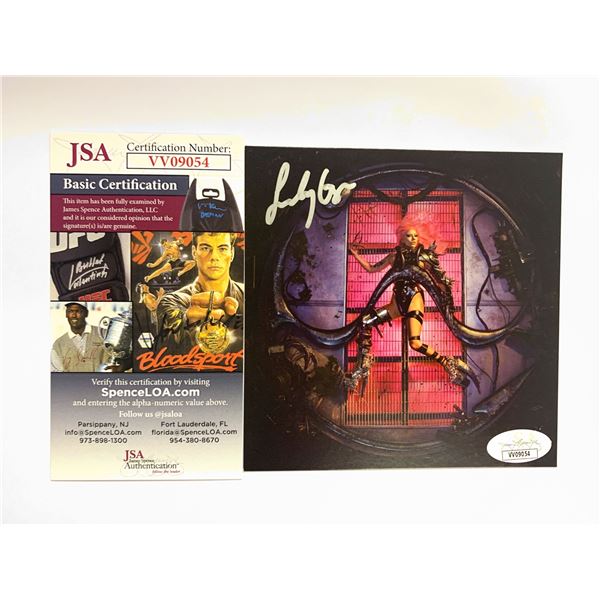 Autograph Signed  Lady Gaga Card JSA
