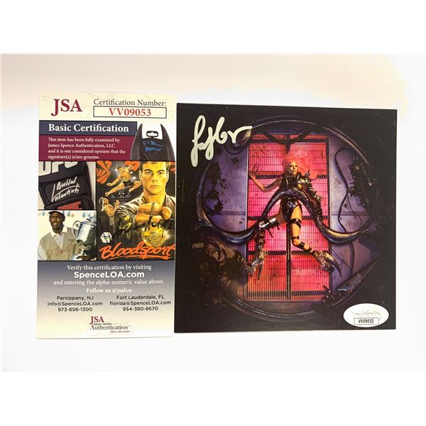 Autograph Signed  Lady Gaga Card JSA