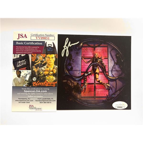 Autograph Signed  Lady Gaga Card JSA