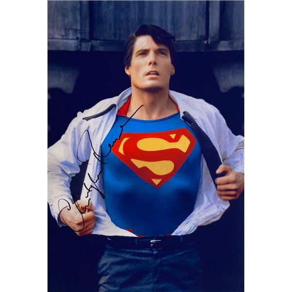Autograph Signed  Christopher Reeve Photo