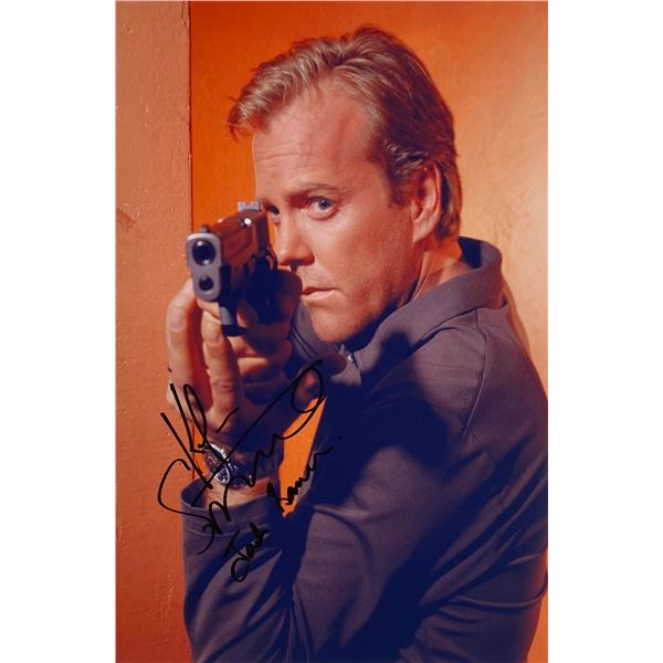 Autograph Signed  Kiefer Sutherland Photo