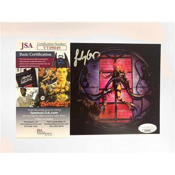 Autograph Signed  Lady Gaga Card JSA