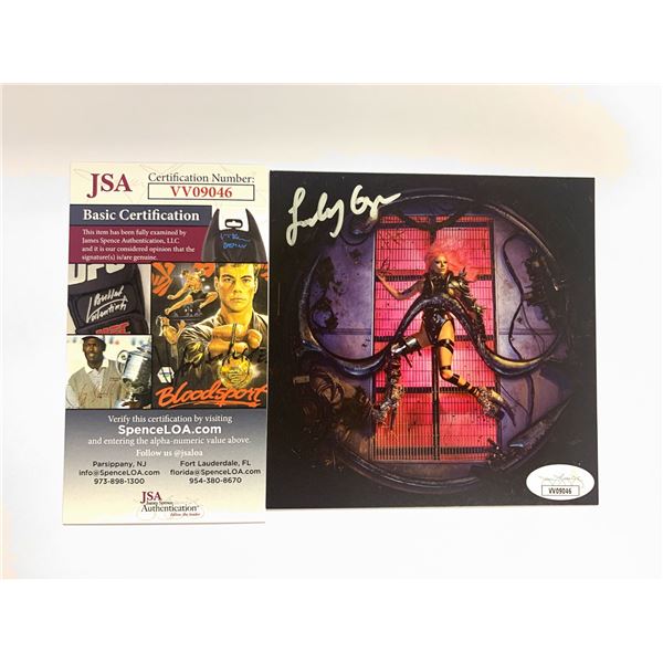 Autograph Signed  Lady Gaga Card JSA