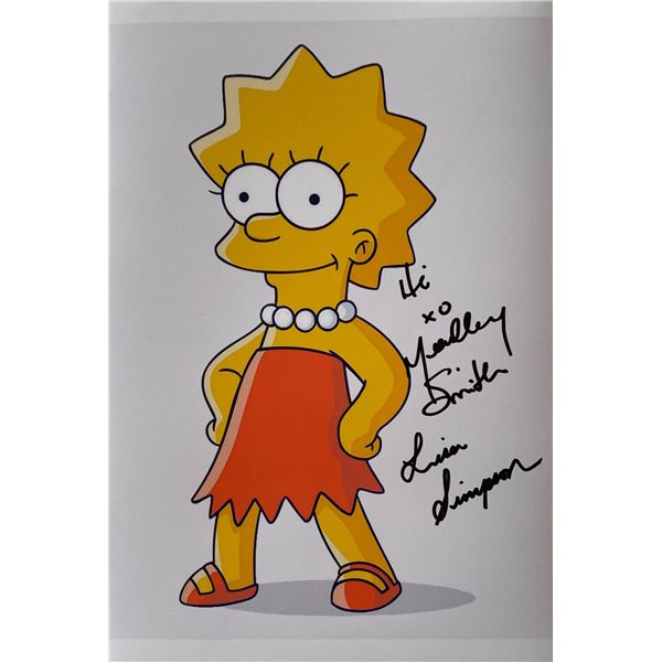 Autograph Signed  Simpsons Photo