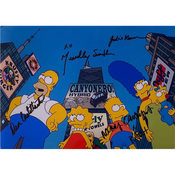 Autograph Signed  Simpsons Photo