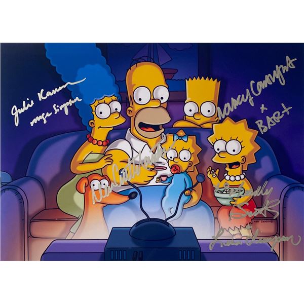 Autograph Signed  Simpsons Photo