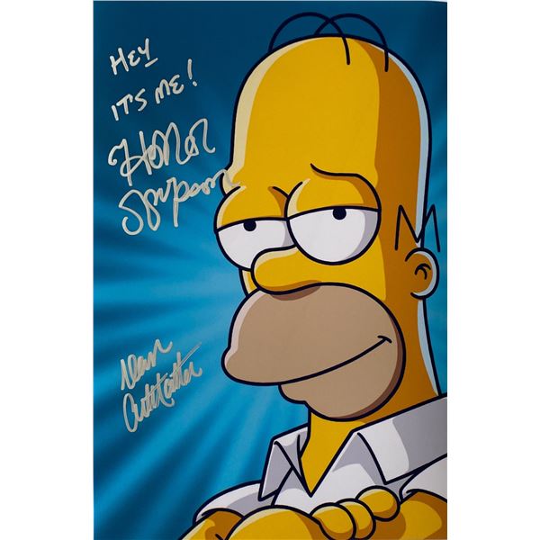 Autograph Signed  Simpsons Photo