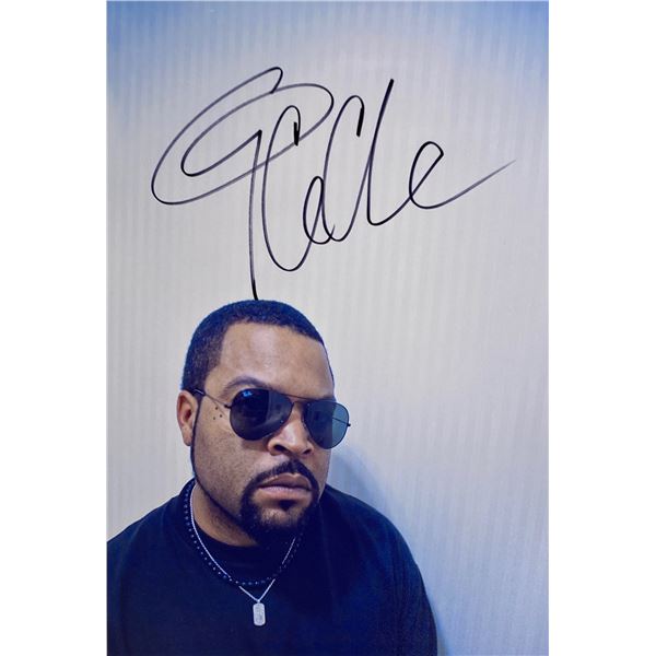 Autograph Signed  Ice Cube Photo