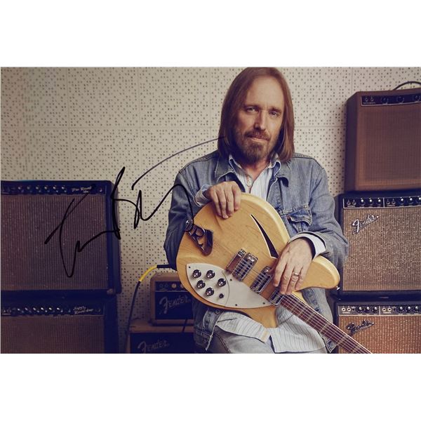 Autograph Signed  Tom Petty Photo
