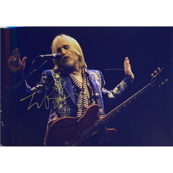 Autograph Signed  Tom Petty Photo