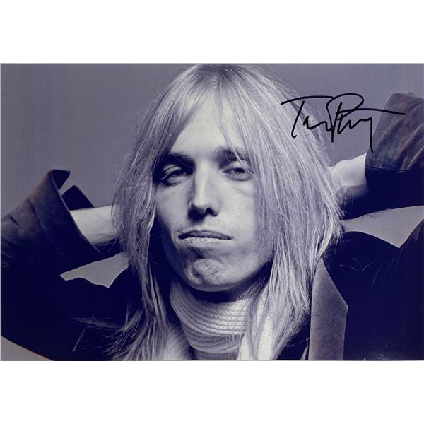 Autograph Signed  Tom Petty Photo