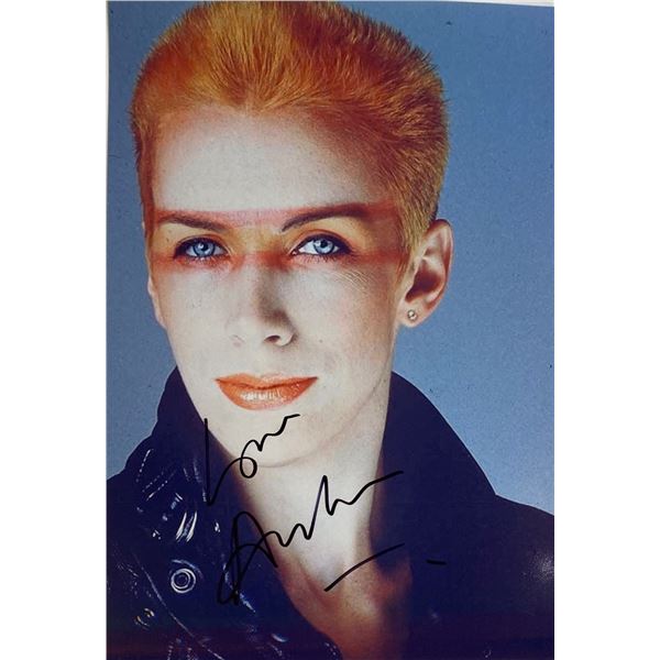Autograph Signed  Annie Lennox  Photo