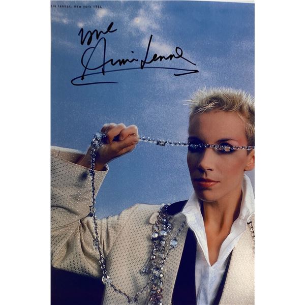 Autograph Signed  Annie Lennox  Photo