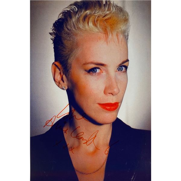 Autograph Signed  Annie Lennox  Photo