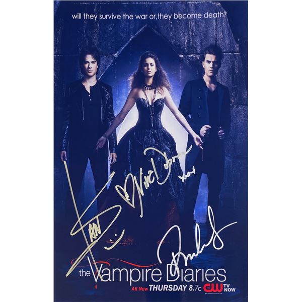 Autograph Signed   Vampire Diaries Photo