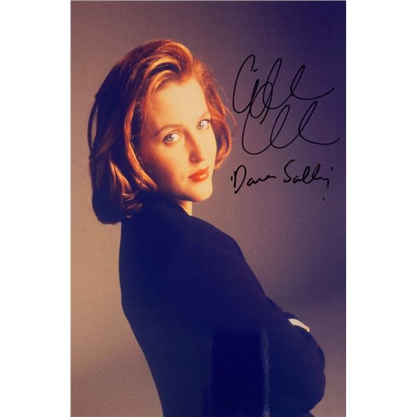 Autograph Signed  X File Photo