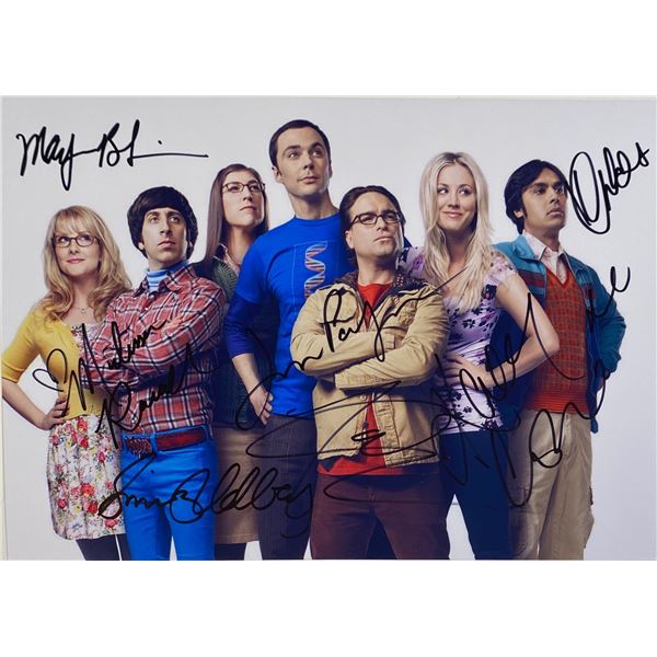 Autograph Signed  Big Bang Theory Photo