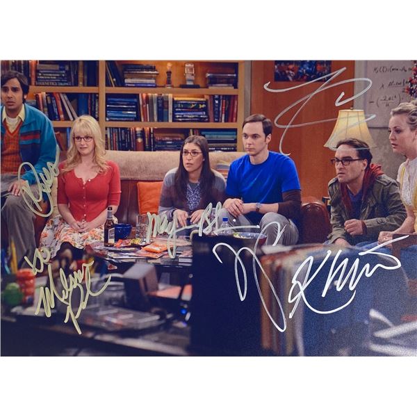 Autograph Signed  Big Bang Theory Photo