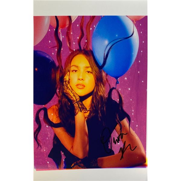 Autograph Signed  Olivia Rodrigo Photo