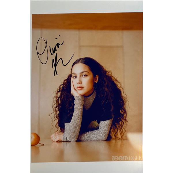 Autograph Signed  Olivia Rodrigo Photo