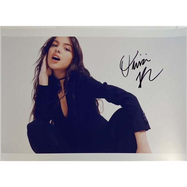 Autograph Signed  Olivia Rodrigo Photo