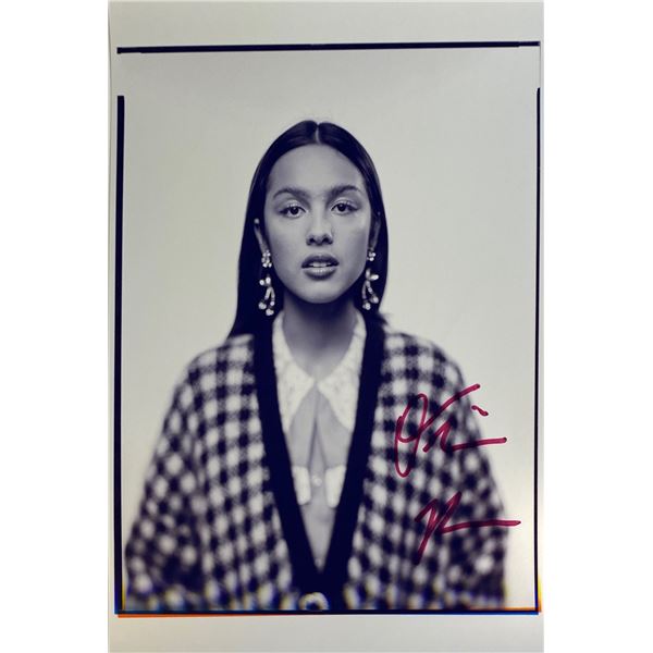 Autograph Signed  Olivia Rodrigo Photo