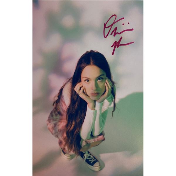 Autograph Signed  Olivia Rodrigo Photo