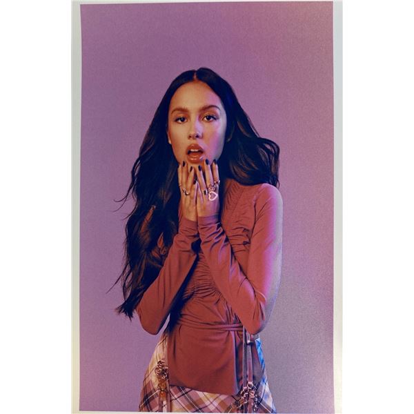 Autograph Signed  Olivia Rodrigo Photo