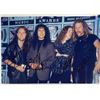Image 1 : Autograph Signed  METALLICA Photo