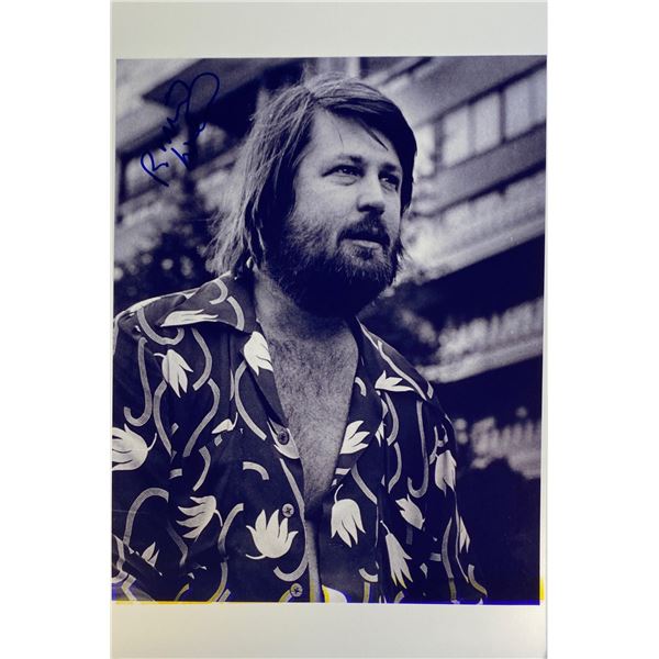 Autograph Signed  Brian Wilson Photo