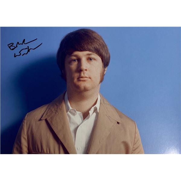 Autograph Signed  Brian Wilson Photo