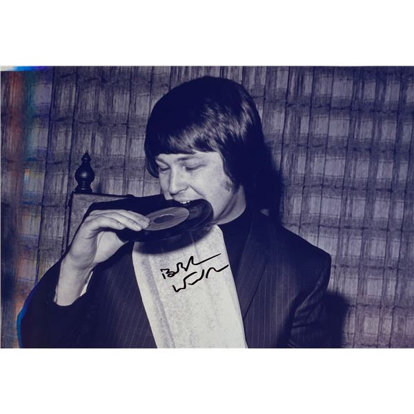 Autograph Signed  Brian Wilson Photo