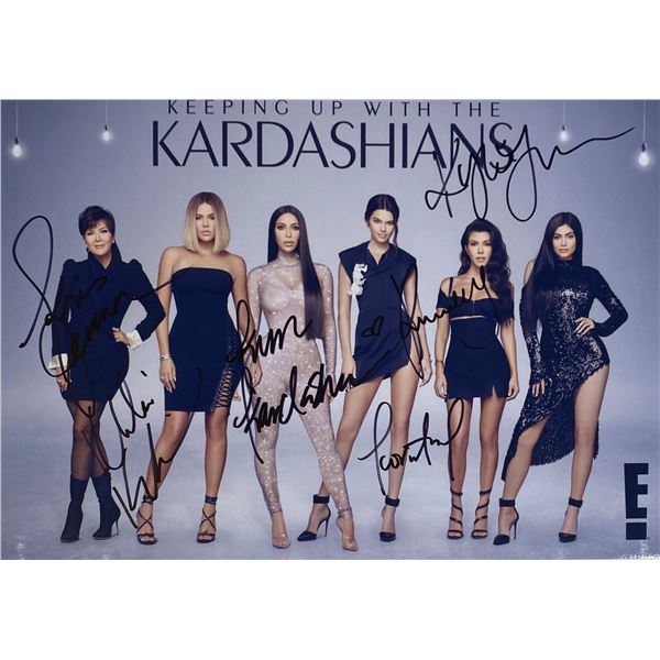 Autograph Signed  Kardashians Photo