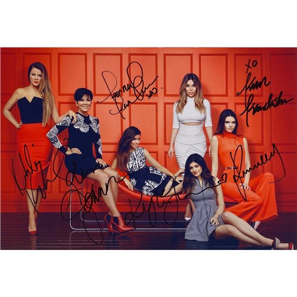 Autograph Signed  Kardashians Photo