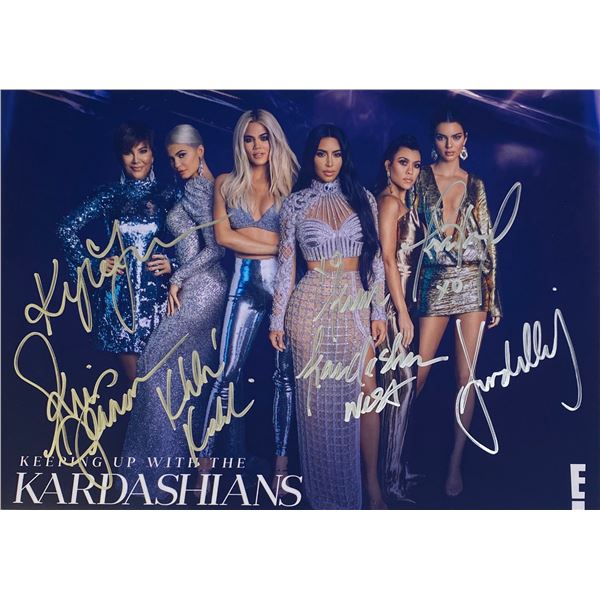Autograph Signed  Kardashians Photo