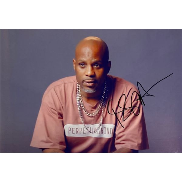 Autograph Signed  DMX Photo