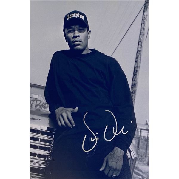 Autograph Signed  Dr Dre Photo