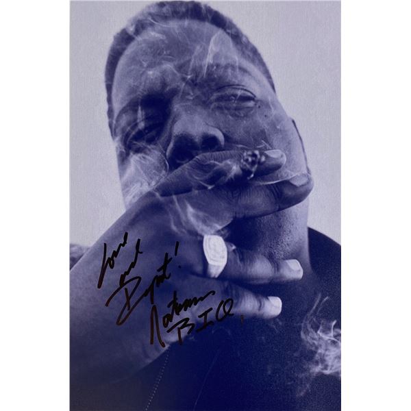 Autograph Signed  Notorious B.I.G. Photo
