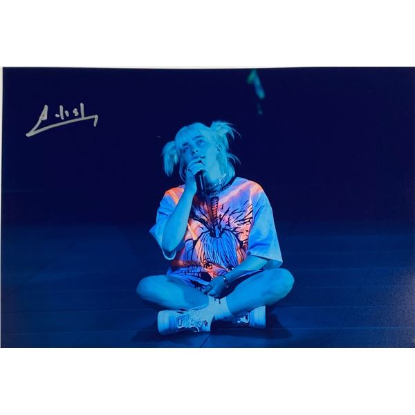 Autograph Signed  Billie Eilish Photo