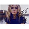 Image 1 : Autograph Signed  Avril Lavigne Photo