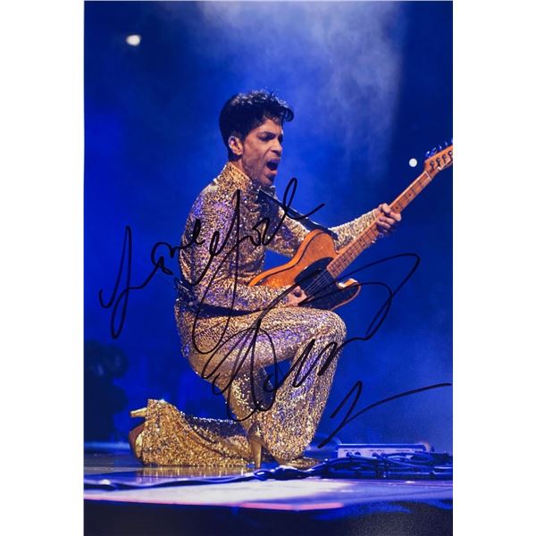 Autograph Signed  Prince Photo