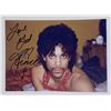 Image 1 : Autograph Signed  Prince Photo