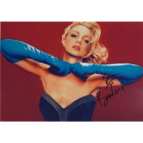Autograph Signed  Britney Spears Photo